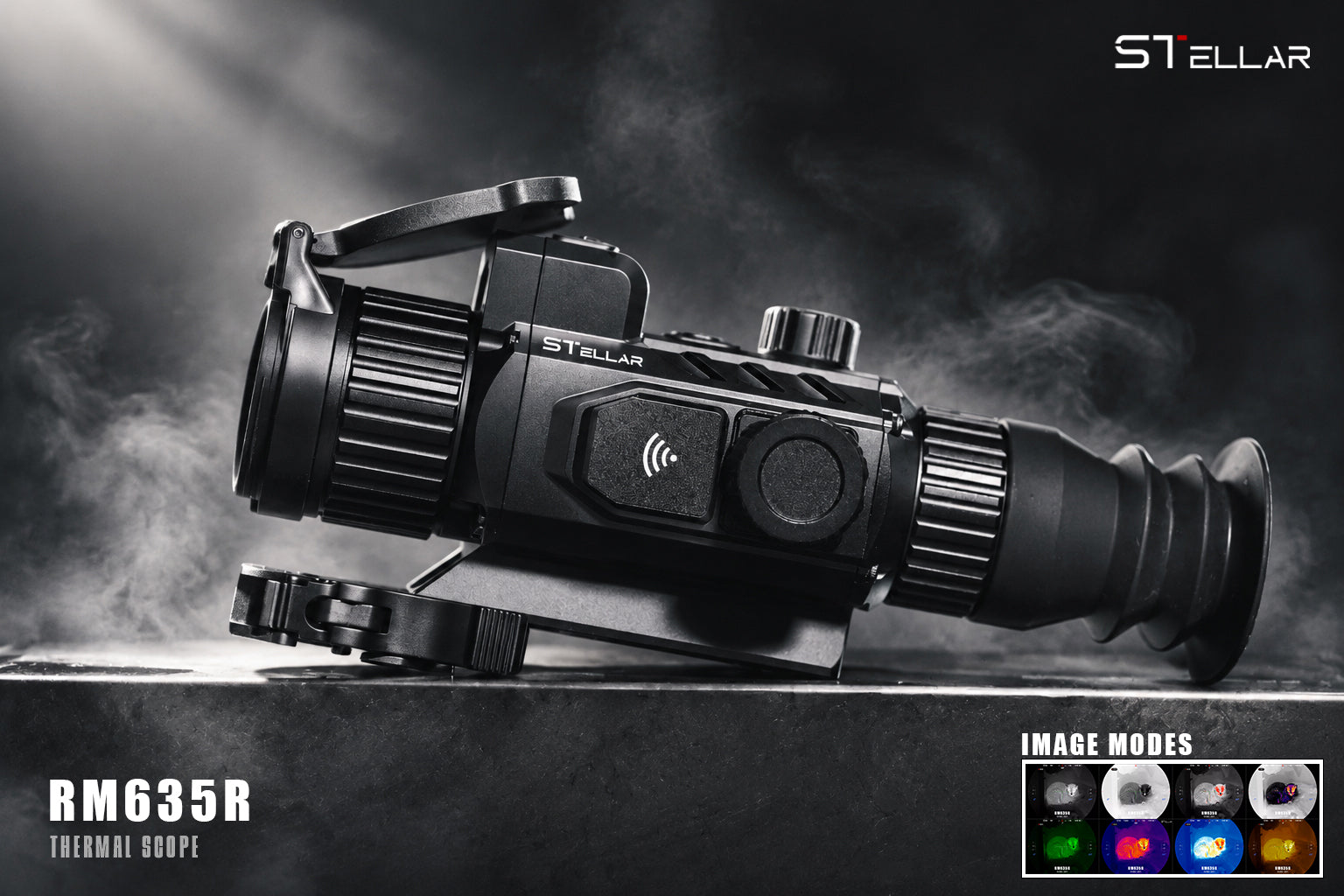 STELLAR RM635R High Resolution Thermal Rifle Scope 640×512 with LRF & Ballistic Calculation E