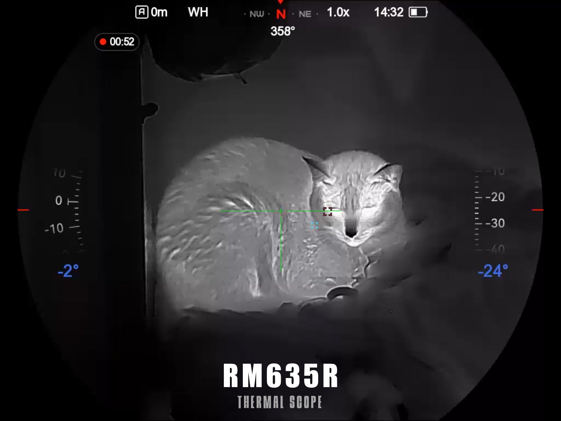 STELLAR RM635R High Resolution Thermal Rifle Scope 640×512 with LRF & Ballistic Calculation E