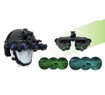 NIGHT VISION GPNVG ,Gen 2+, Auto-Gated , White Phosphor, FOM 1600