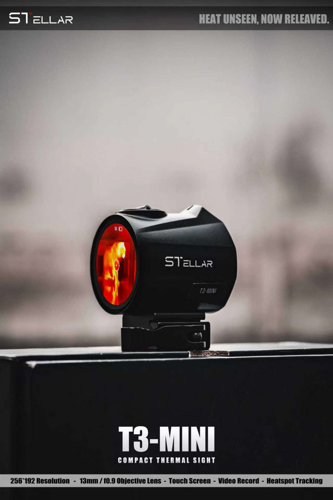 Stellar T3-MINI Pocket-Sized Night Thermal Imager for Outdoor & Tactical Use-X