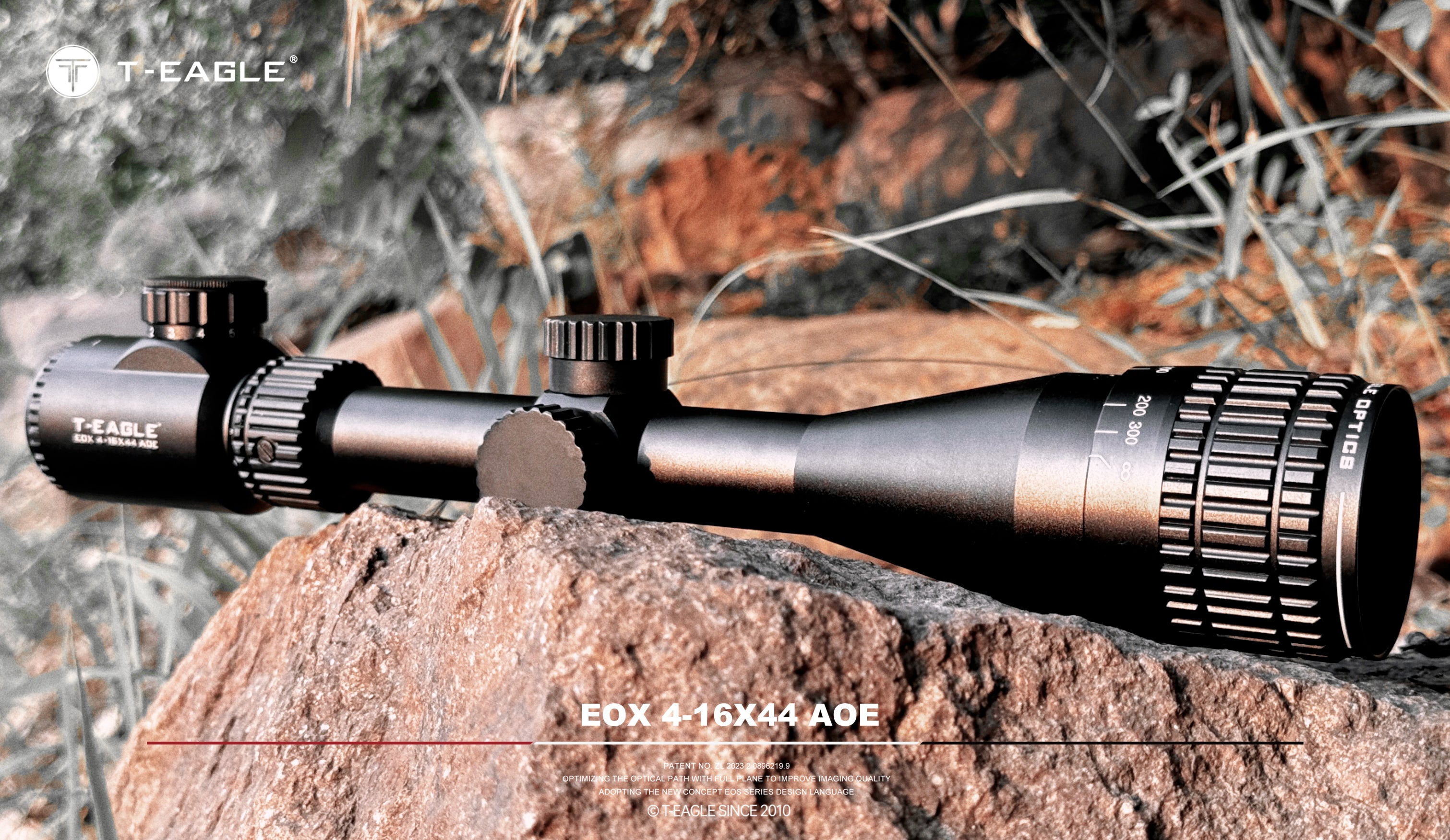 T-Eagle Long Range Riflescope EOX 4-16X44 AO EG