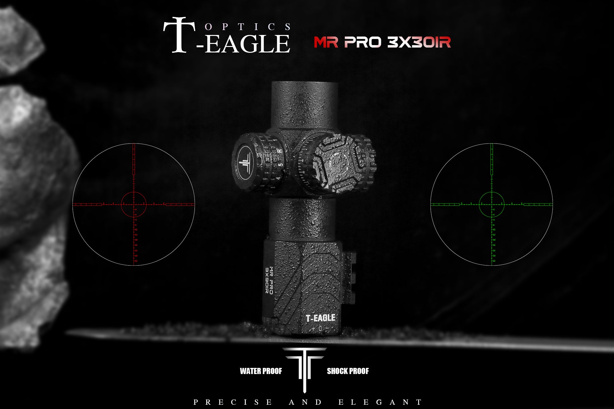 T-EAGLE MR PRO 3X30IR Compact Riflescope