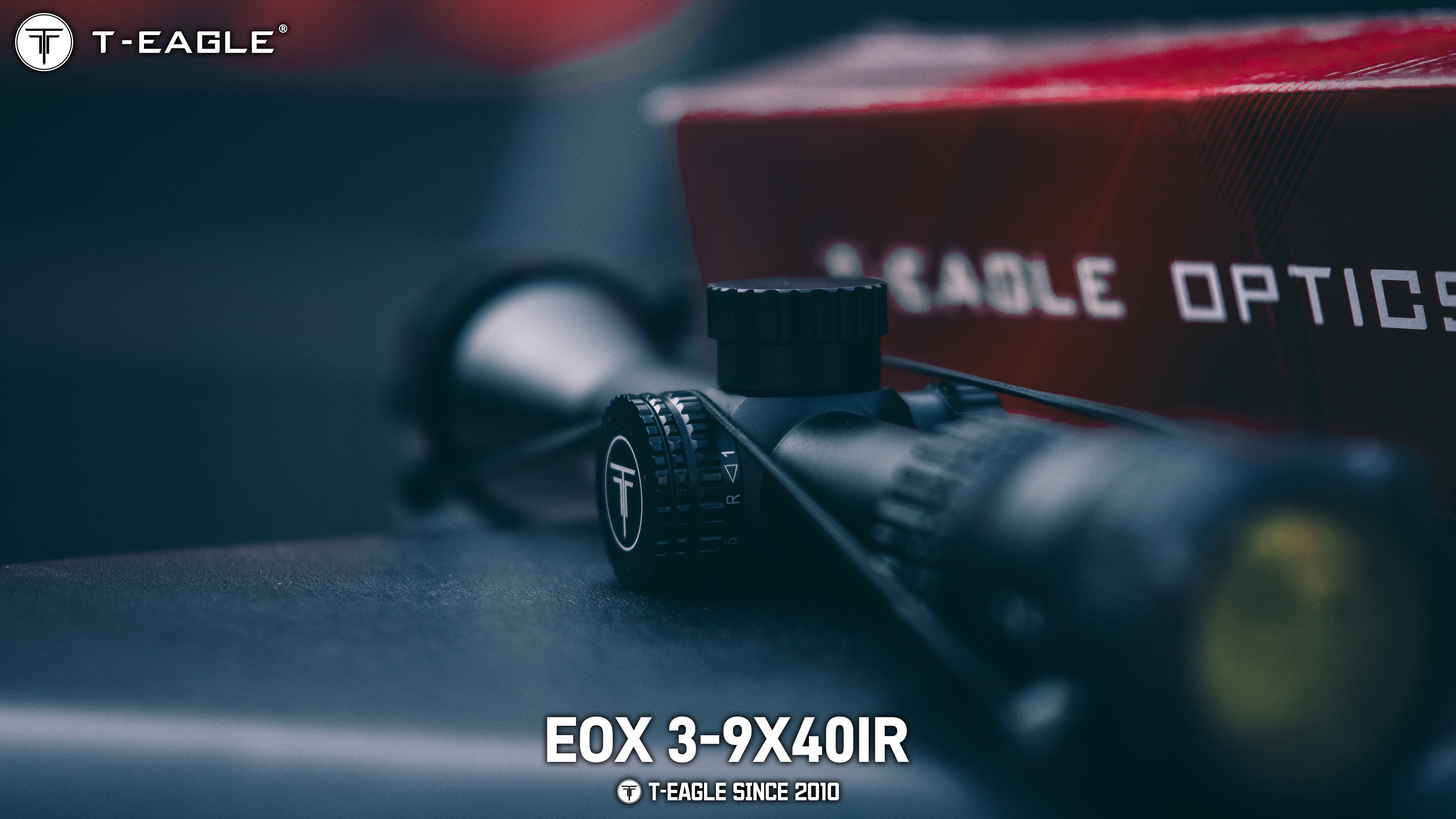 T-Eagle Long Range Riflescope EOX 3-9X40 IR