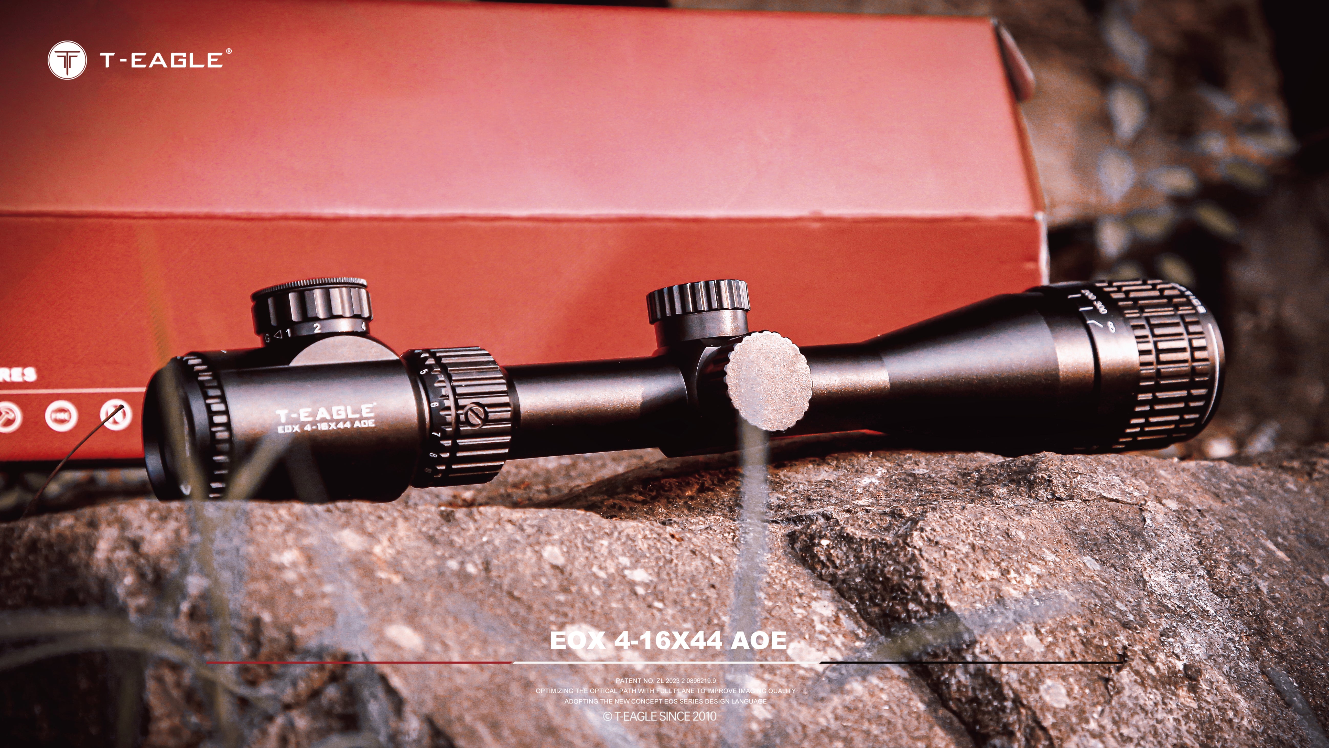 T-Eagle Long Range Riflescope EOX 4-16X44 AO EG