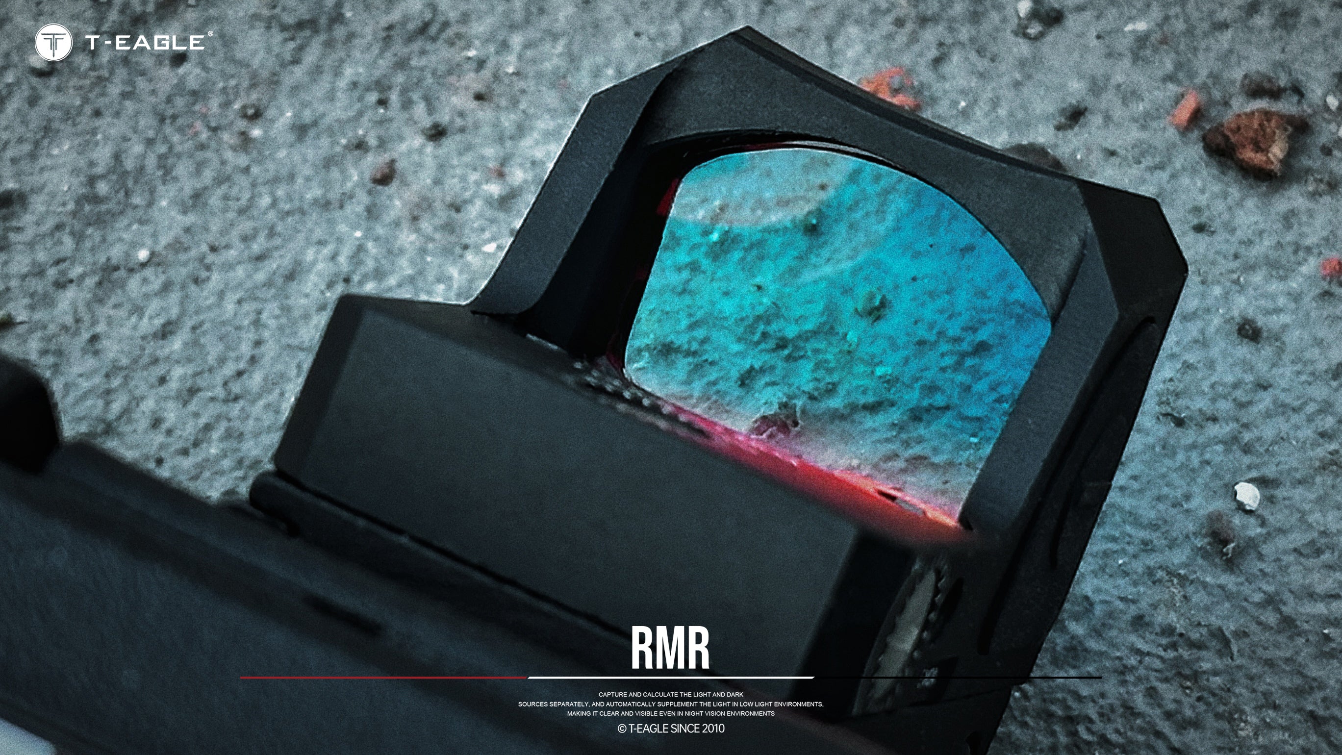 T-EAGLE RMR Pistol Red Dot Reflex Sight 3 MOA