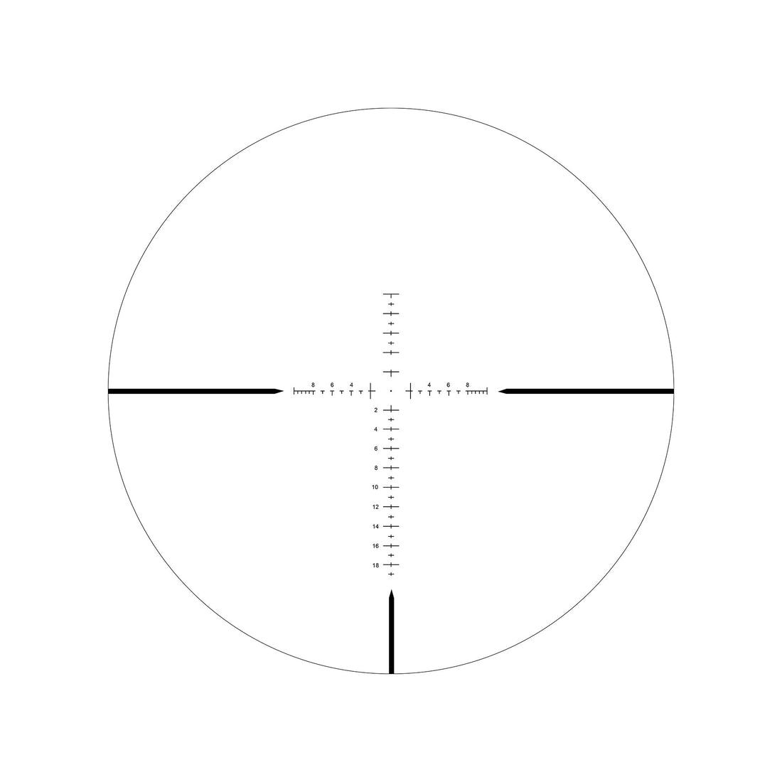 T-EAGLE ZS 6-24X50FFP Zerostop Long Range Riflescope