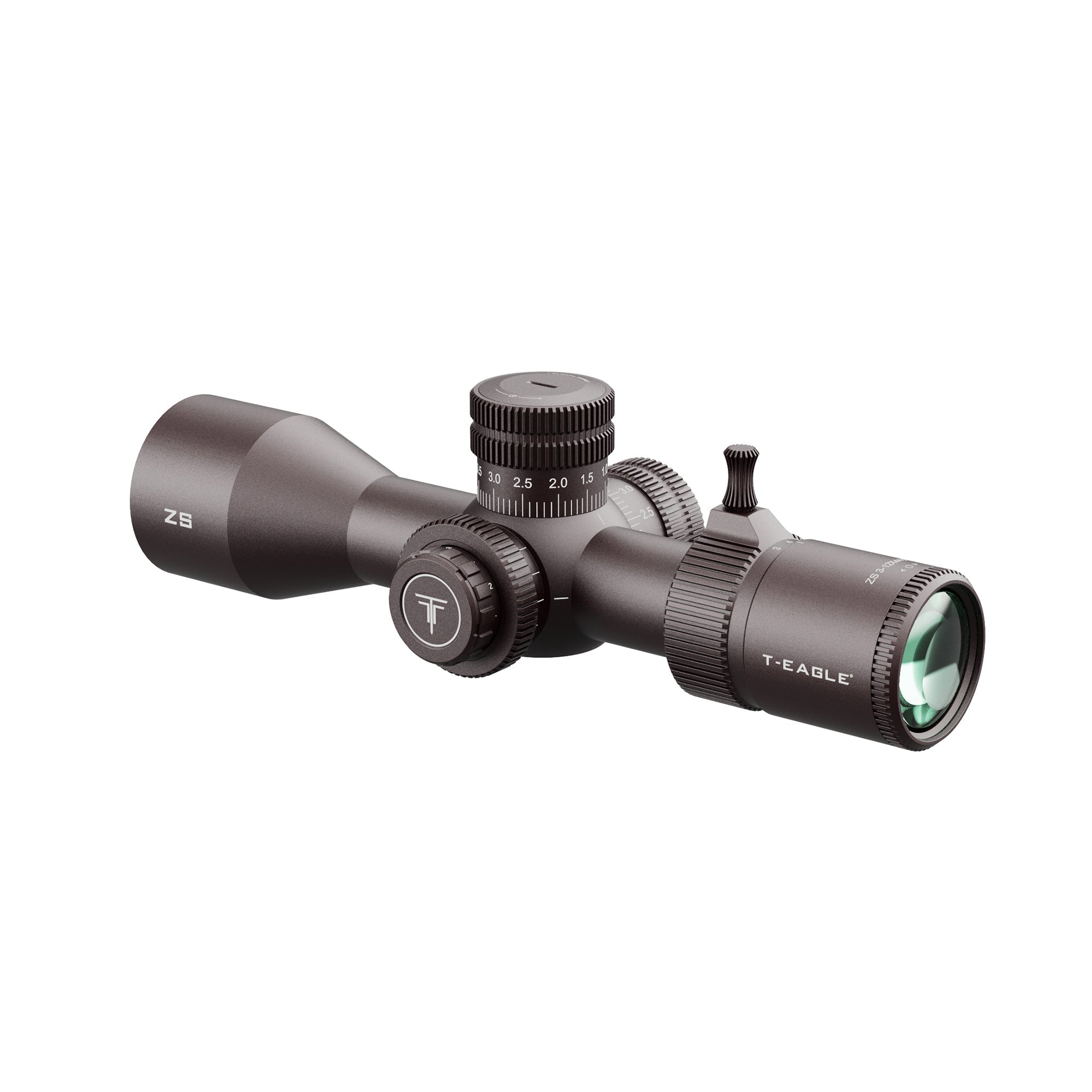 T-EAGLE ZS 3-12X44FFP-Tan Zerostop Riflescope