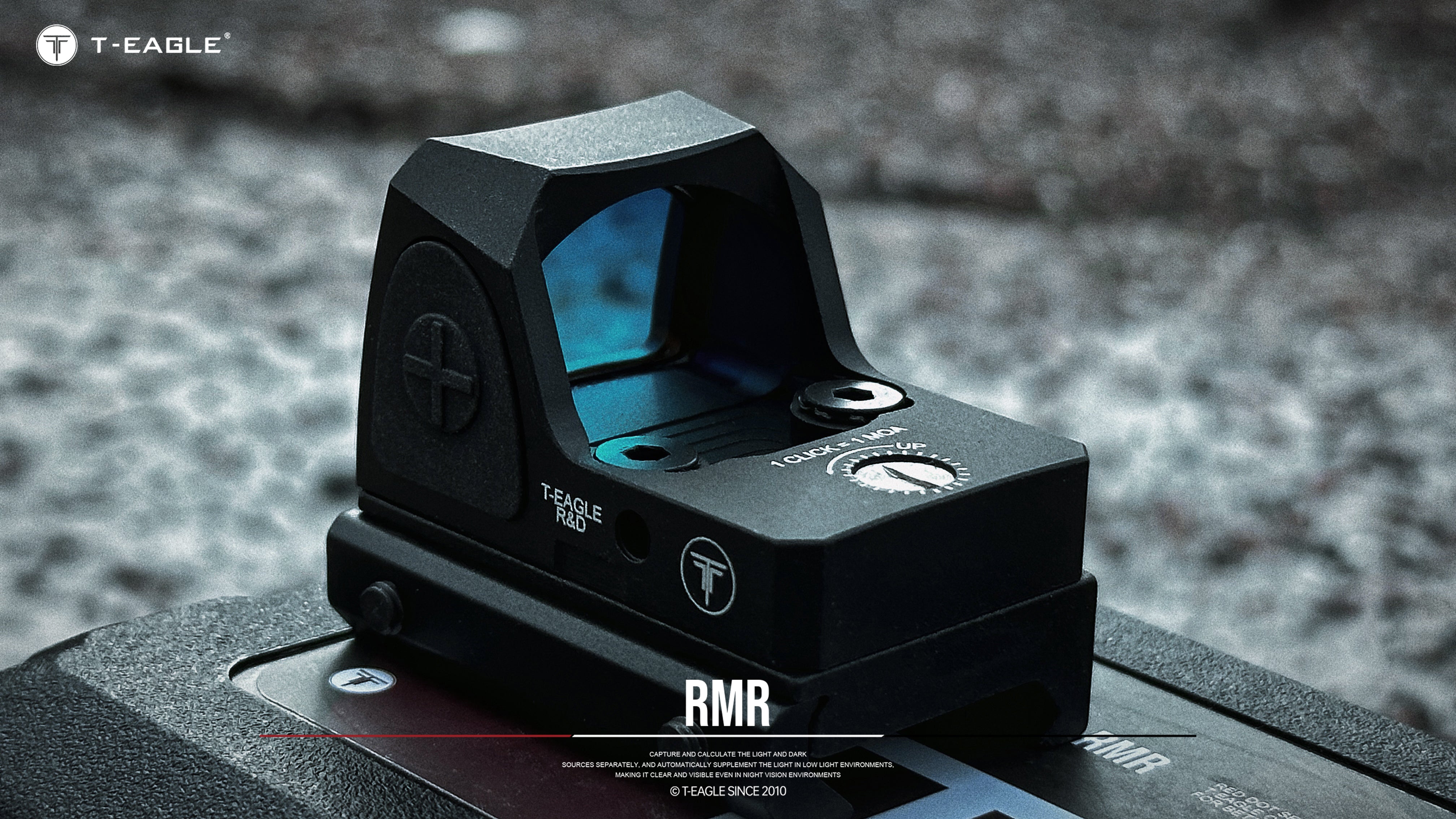 T-EAGLE RMR Pistol Red Dot Reflex Sight 3 MOA