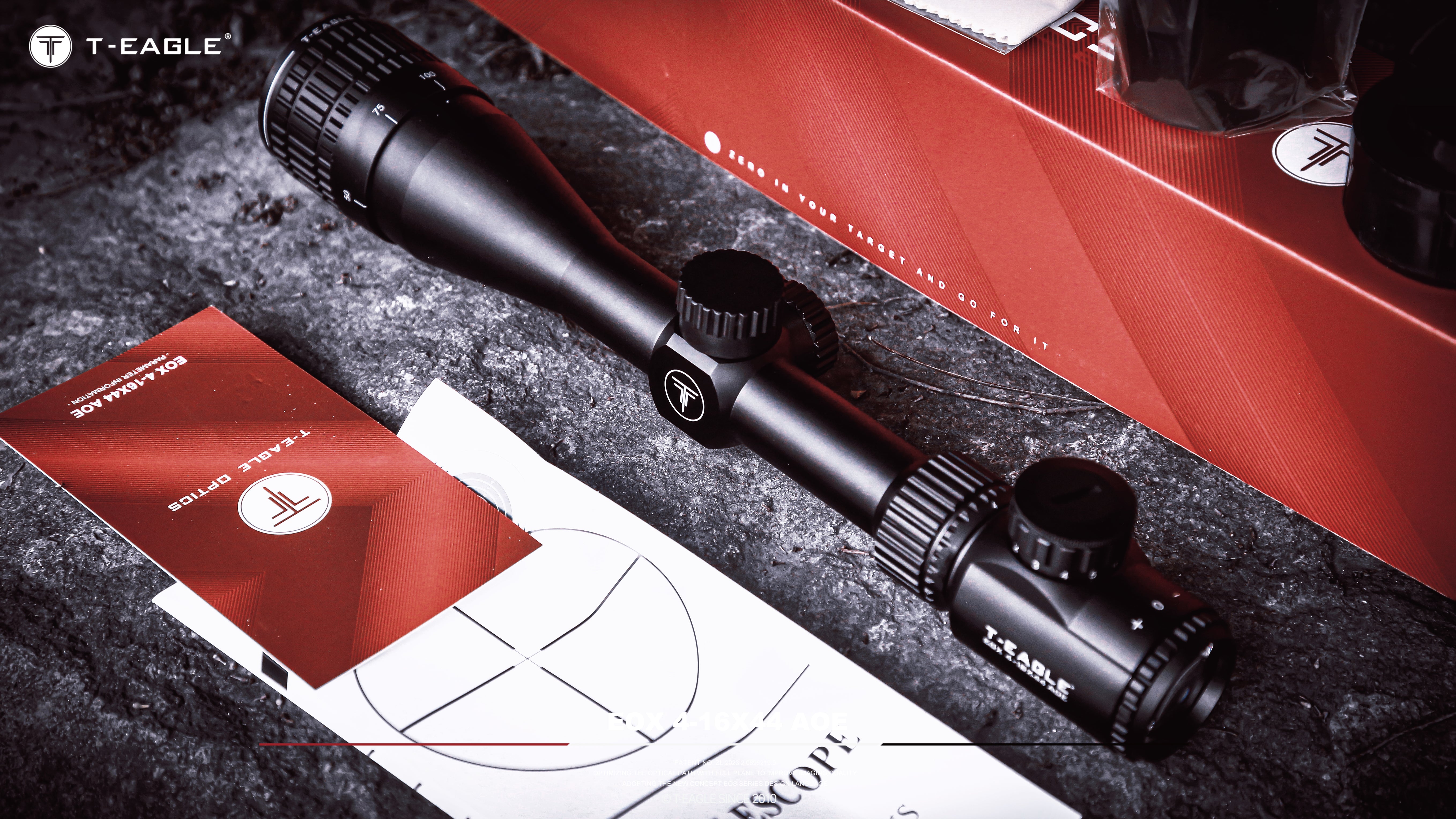 T-Eagle Long Range Riflescope EOX 4-16X44 AO EG