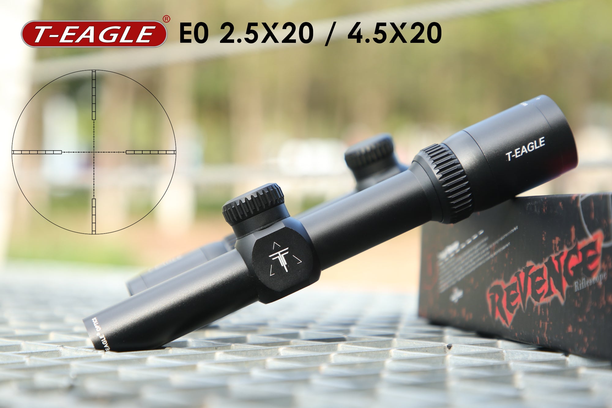 T-EAGLE EO 2.5X20 WA Riflescope